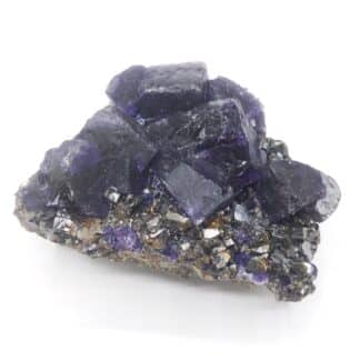 Fluorite & Blende (Sphalérite), Cave in Rock, Illinois, USA (États-Unis).