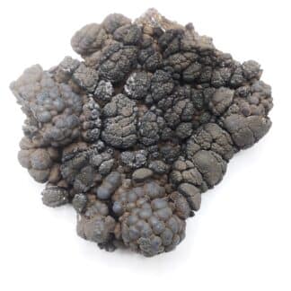 Pyrolusite, Mine du Kaymar, Pruines, Aveyron.