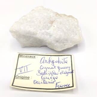 Anhydrite, Bédeilhac-et-Aynat, Ariège, Pyrénées.