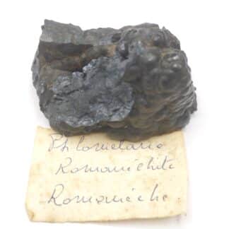 Psilomélane & Romanèchite, Romanèche-Thorins, Saône-et-Loire.