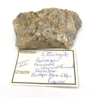 Ettringite, Boissejour, Beaumont, Puy-de-Dôme.