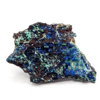 Allophane, Azurite, Valcroze, Alzon, Le Vigan, Gard.