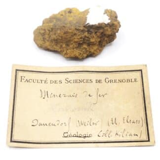 Limonite, Dauendorf (Neubourg), Bas-Rhin, Alsace.