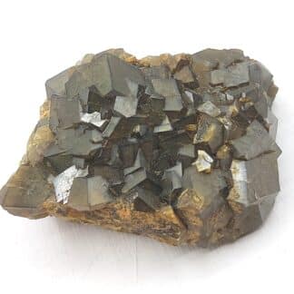 Grenat Andradite, Stanley Butte, district minier de Stanley, Arizona, États-Unis.