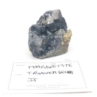 Magnetite, Mine de Traversella, Piémont, Italie.