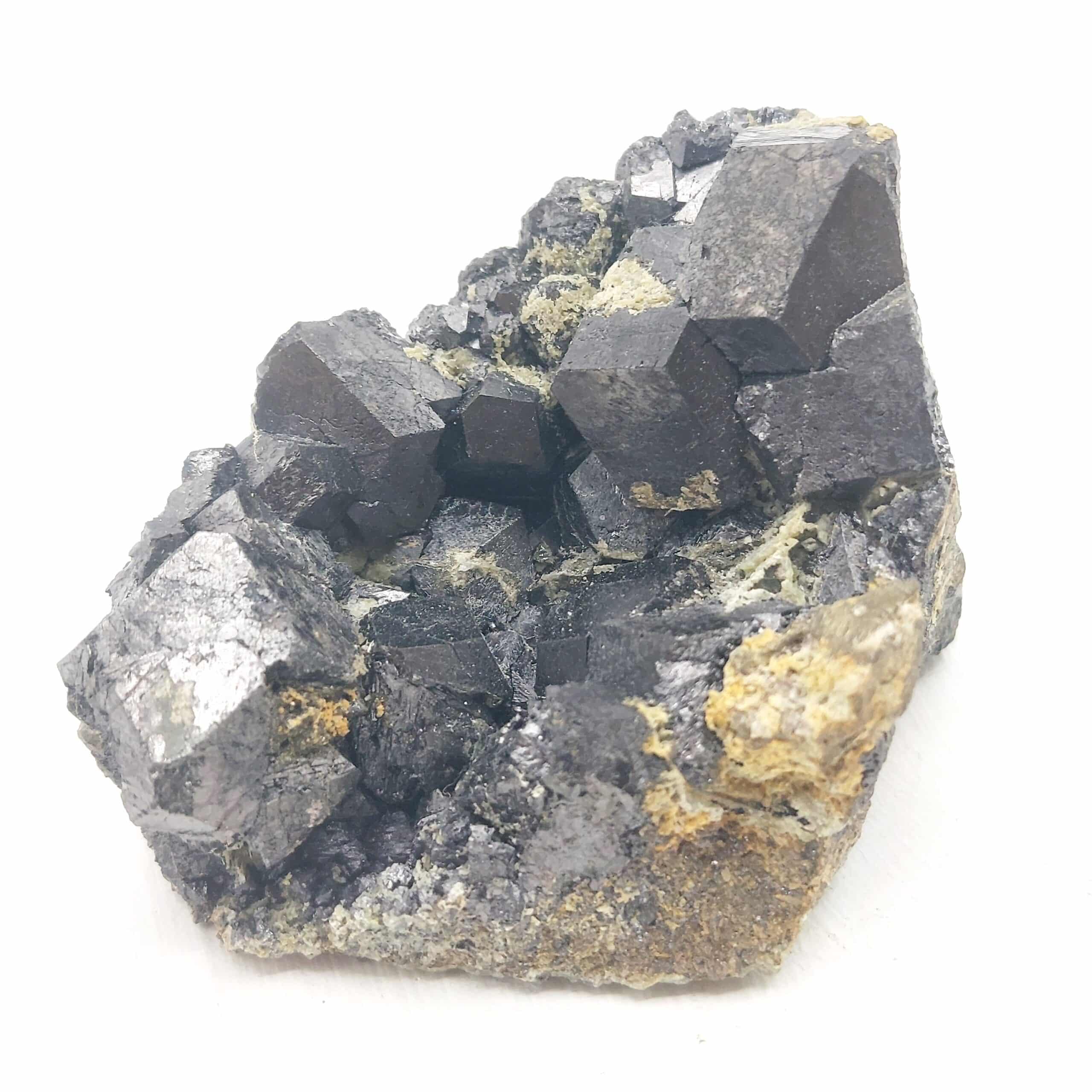 Magnetite, Mine de Traversella, Piémont, Italie.