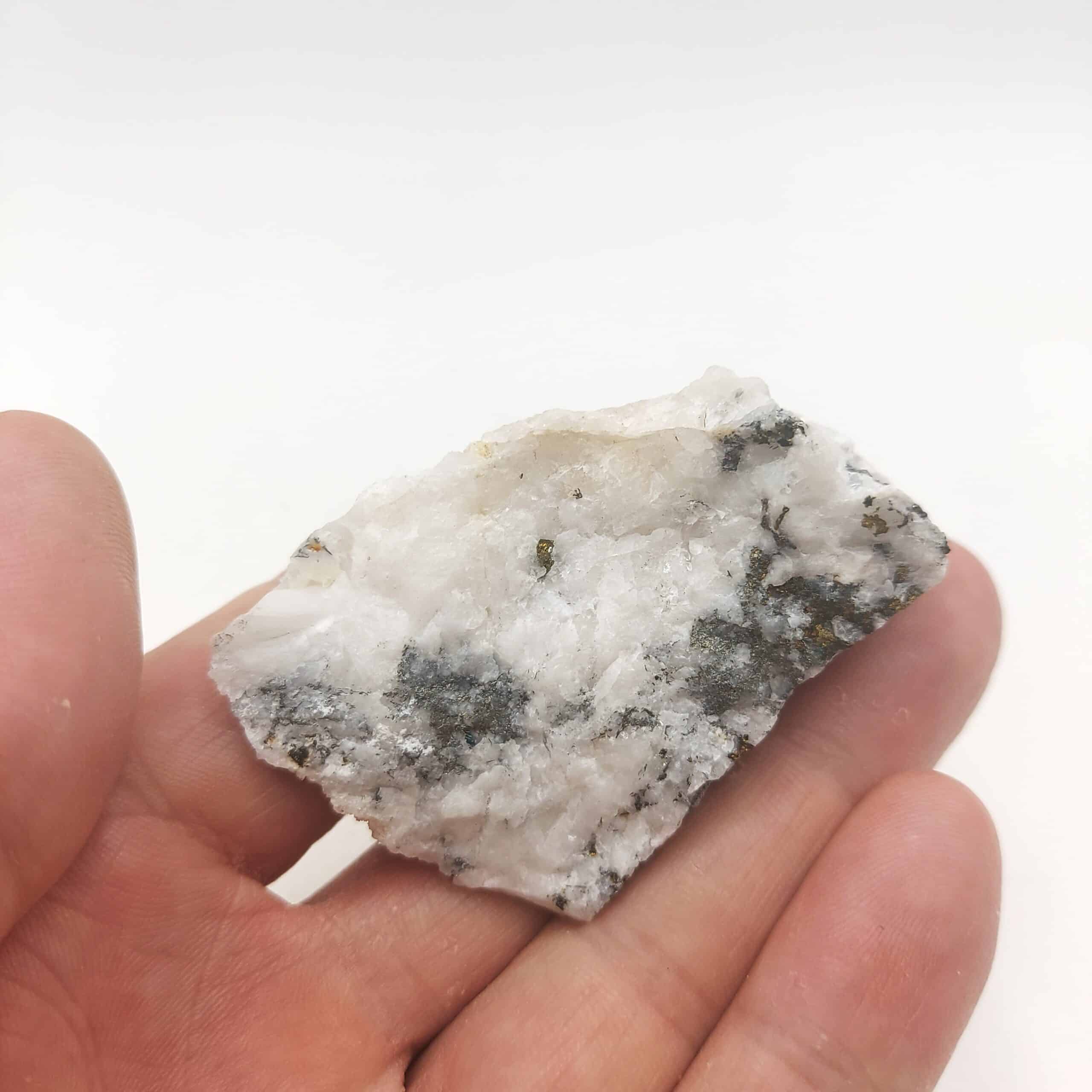 Friedrichite, Chalcopyrite, Quartz, Les Montées Pélissier, Haute-Savoie.
