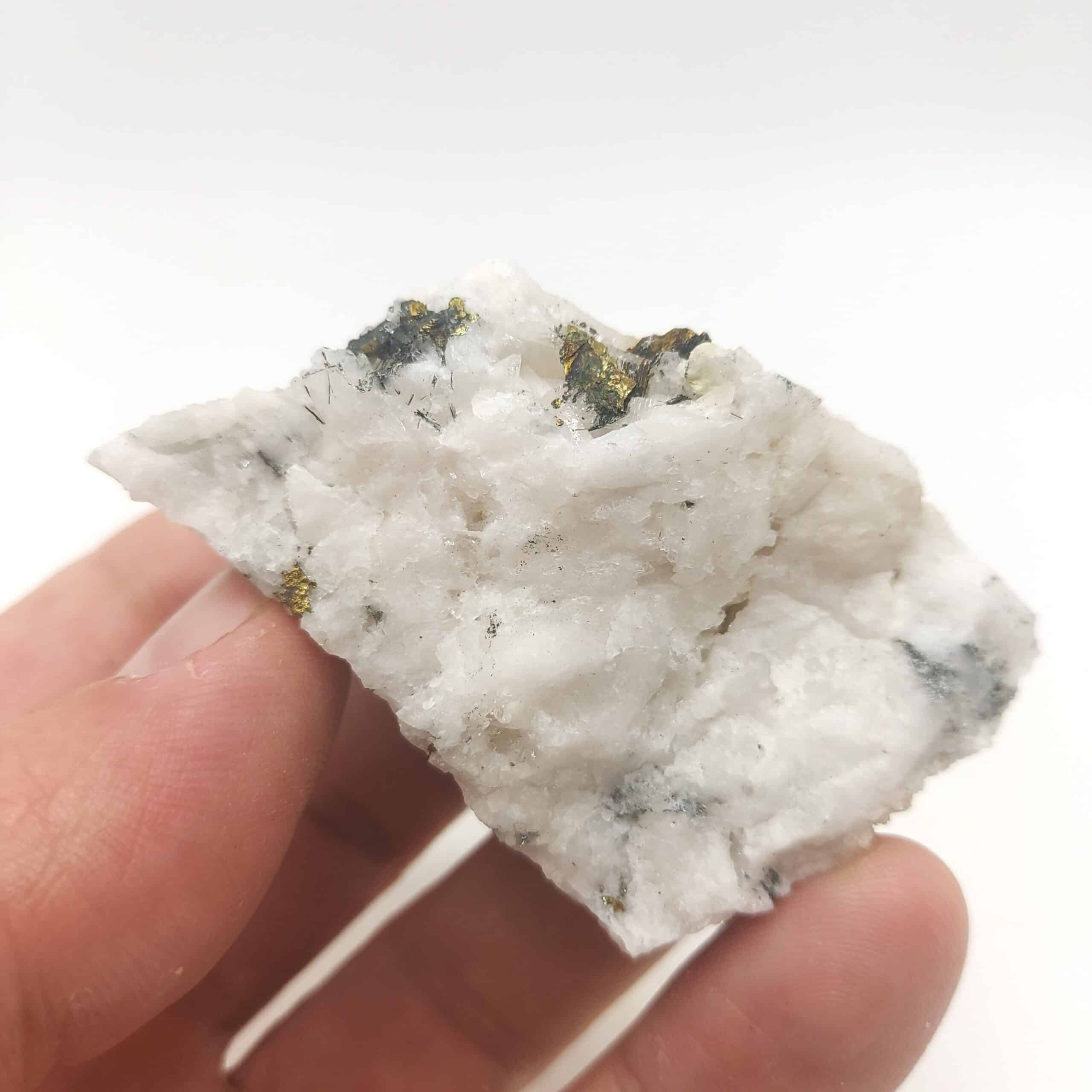 Friedrichite, Chalcopyrite, Quartz, Les Montées Pélissier, Haute-Savoie.