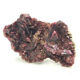 Erythrite, Mine de Bou Azzer, Ouarzazate, Maroc.