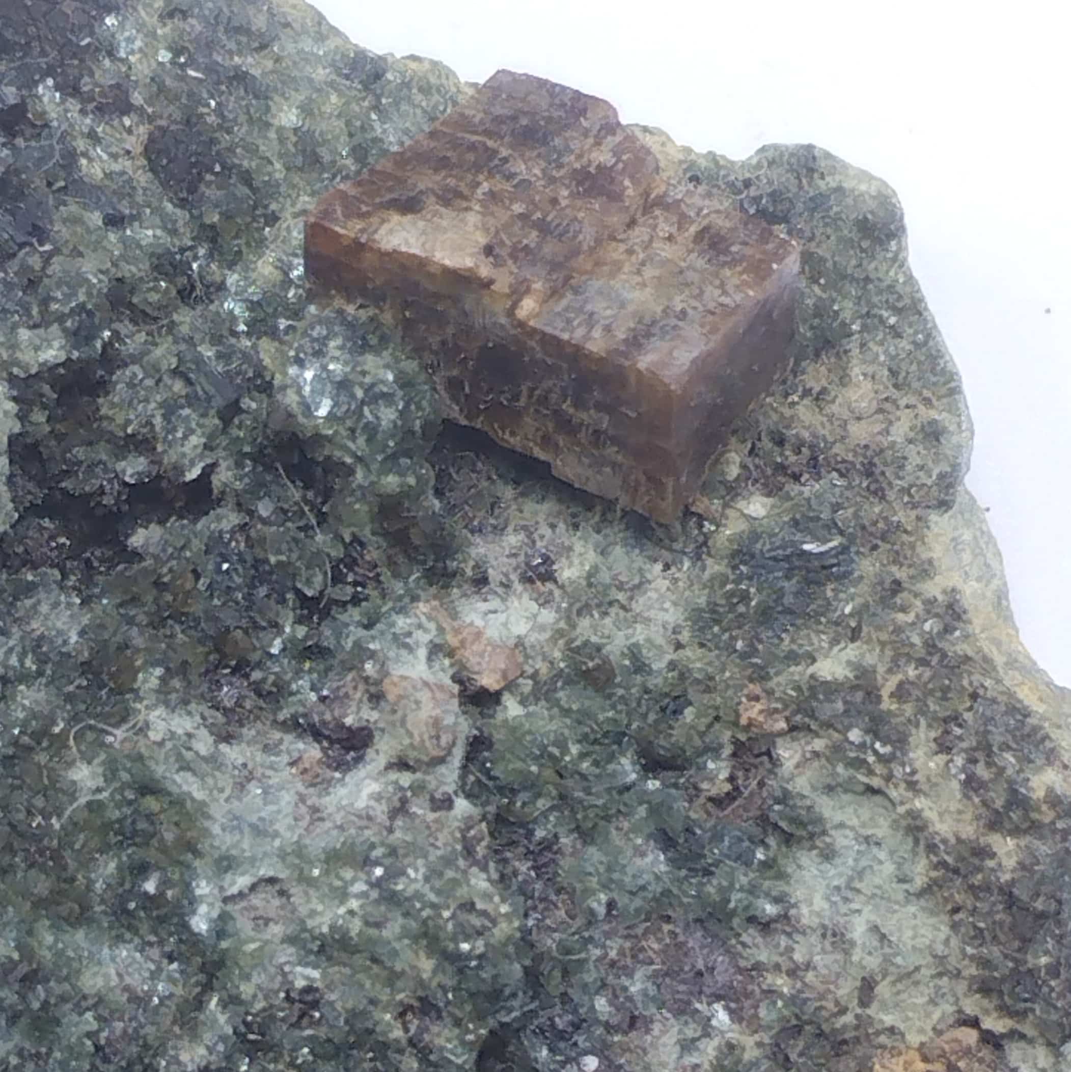 Perovskite, Val Malenco, Italie.