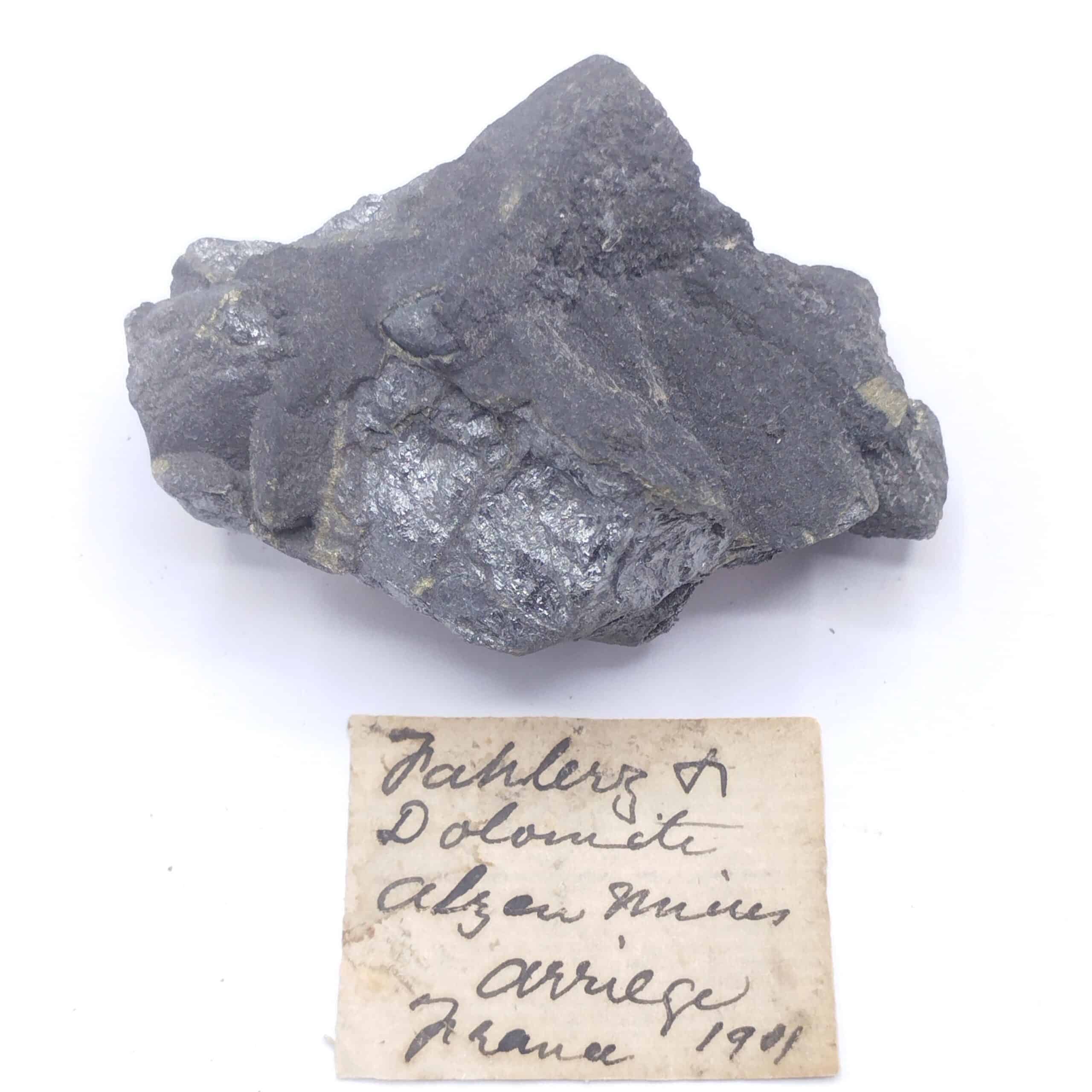 Tétraédrite, Alzon, Ariège, Pyrénées.