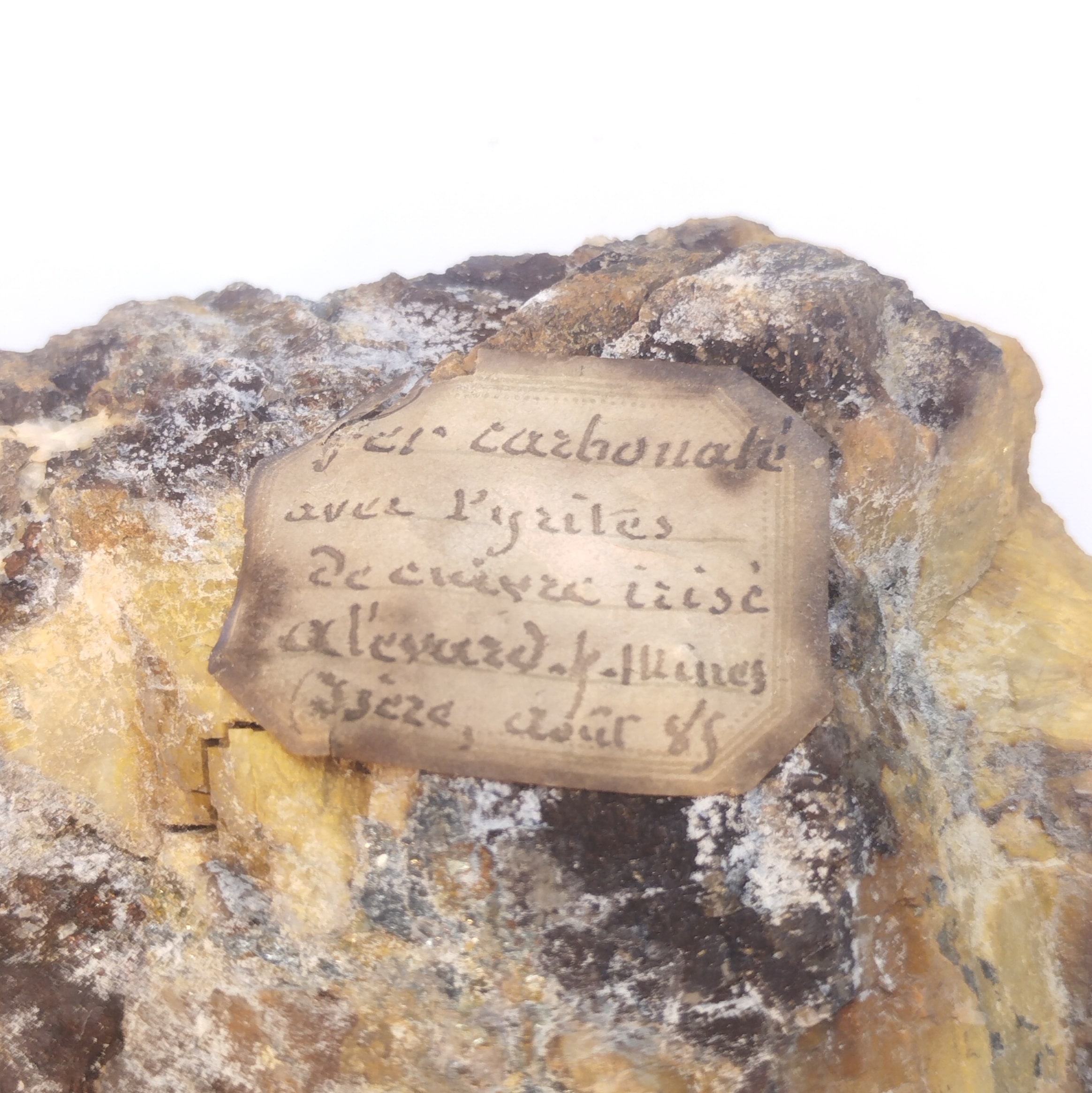 Sidérie & Pyrite, Allevard, Isère (1885’).