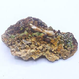 Pyromorphite, Steinbach, Haut-Rhin.