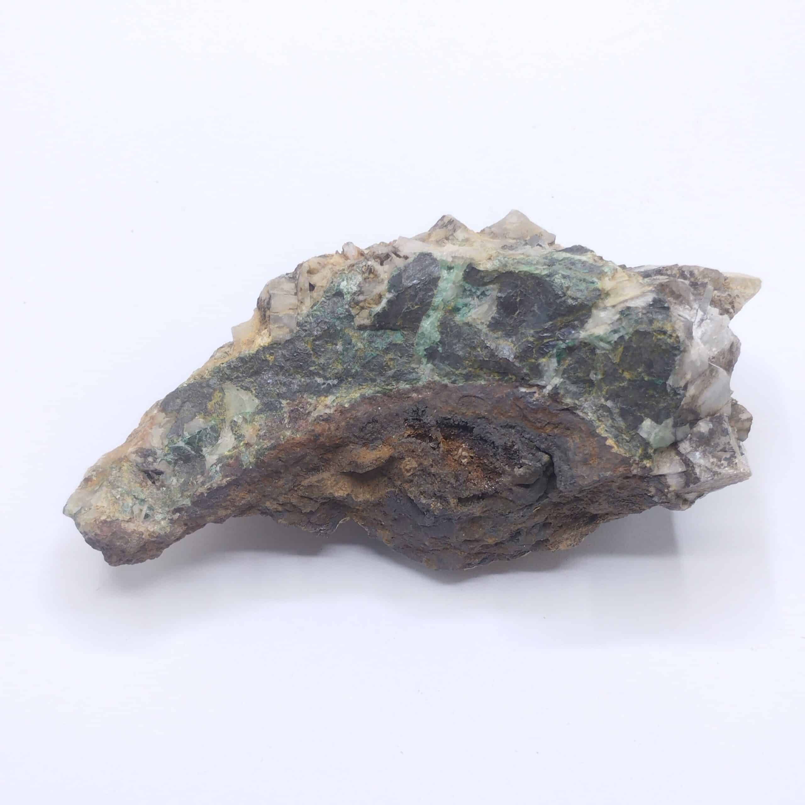 Bournonite, Mines de Monthaut, Palairac, Aude.