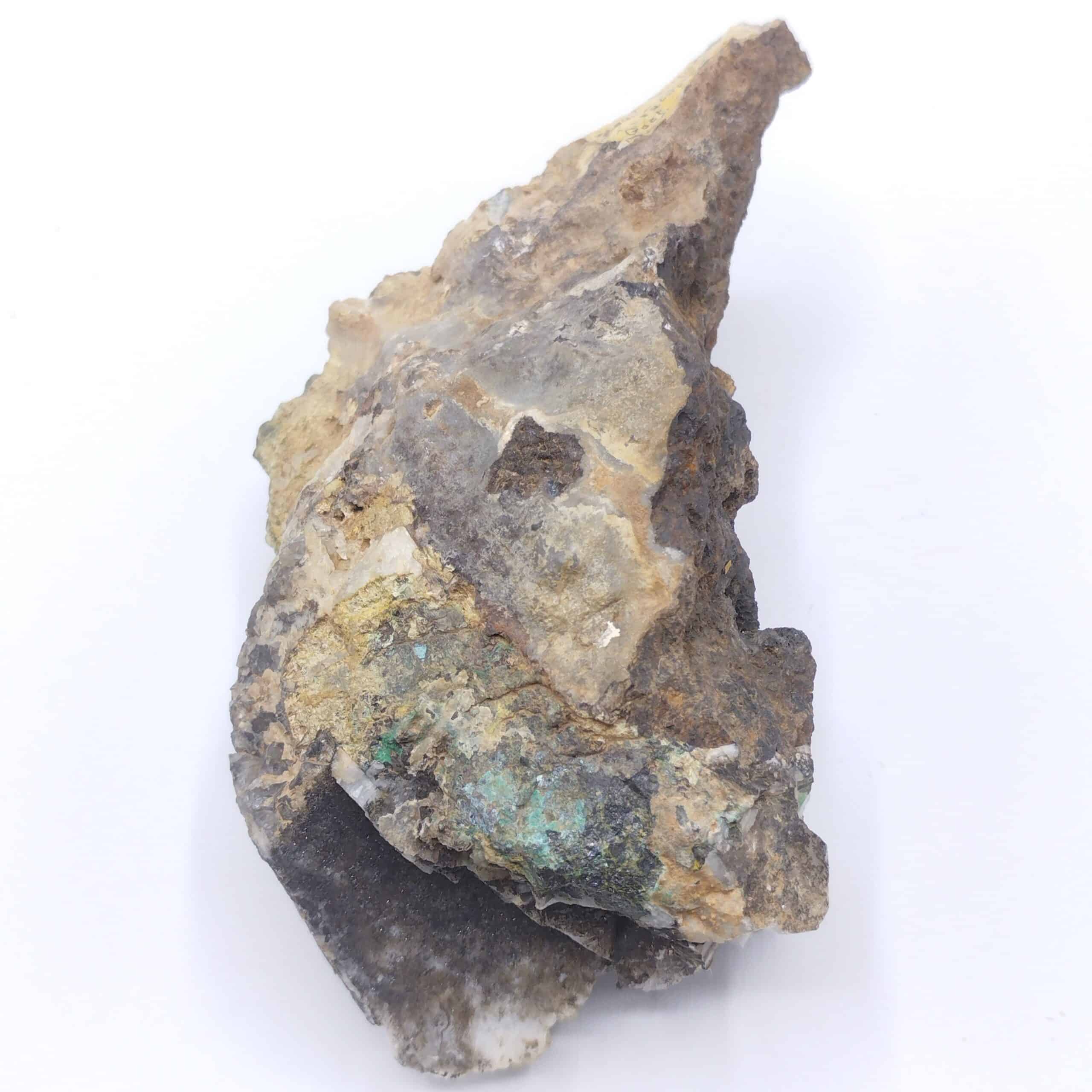 Bournonite, Mines de Monthaut, Palairac, Aude.
