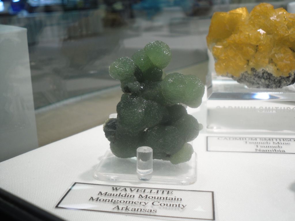 Wavellite de l'Arkansas (USA).