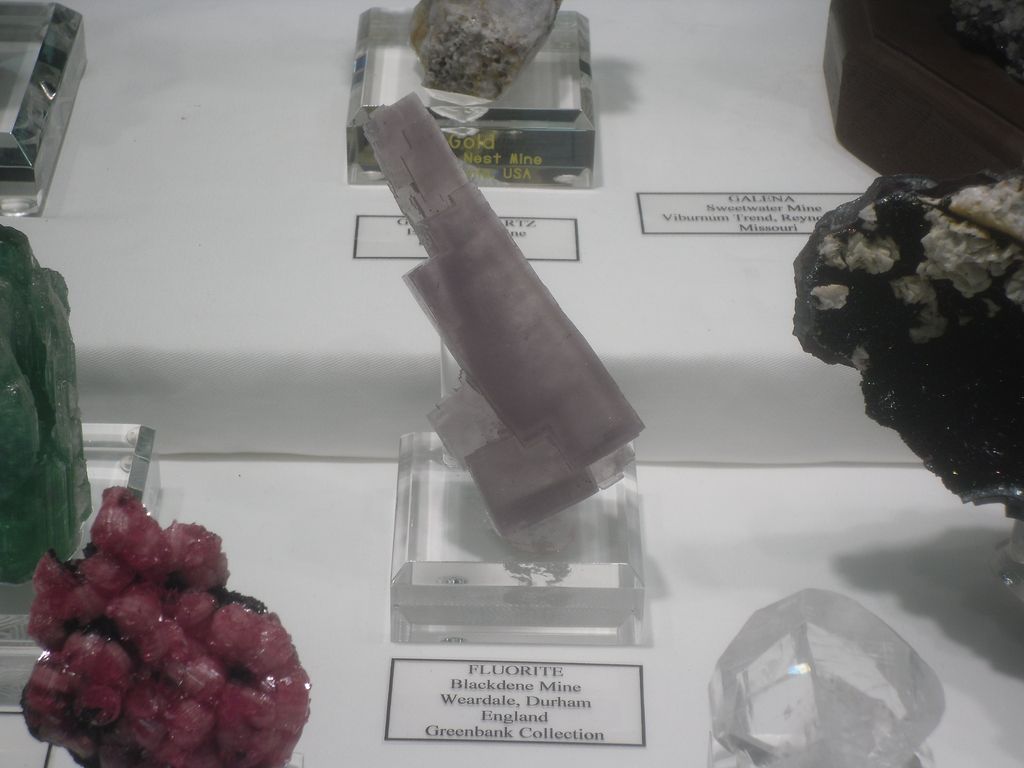 Fluorite from the Blackdene Mine, England.