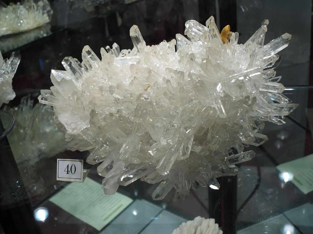 Quartz de la mine de La Gardette.