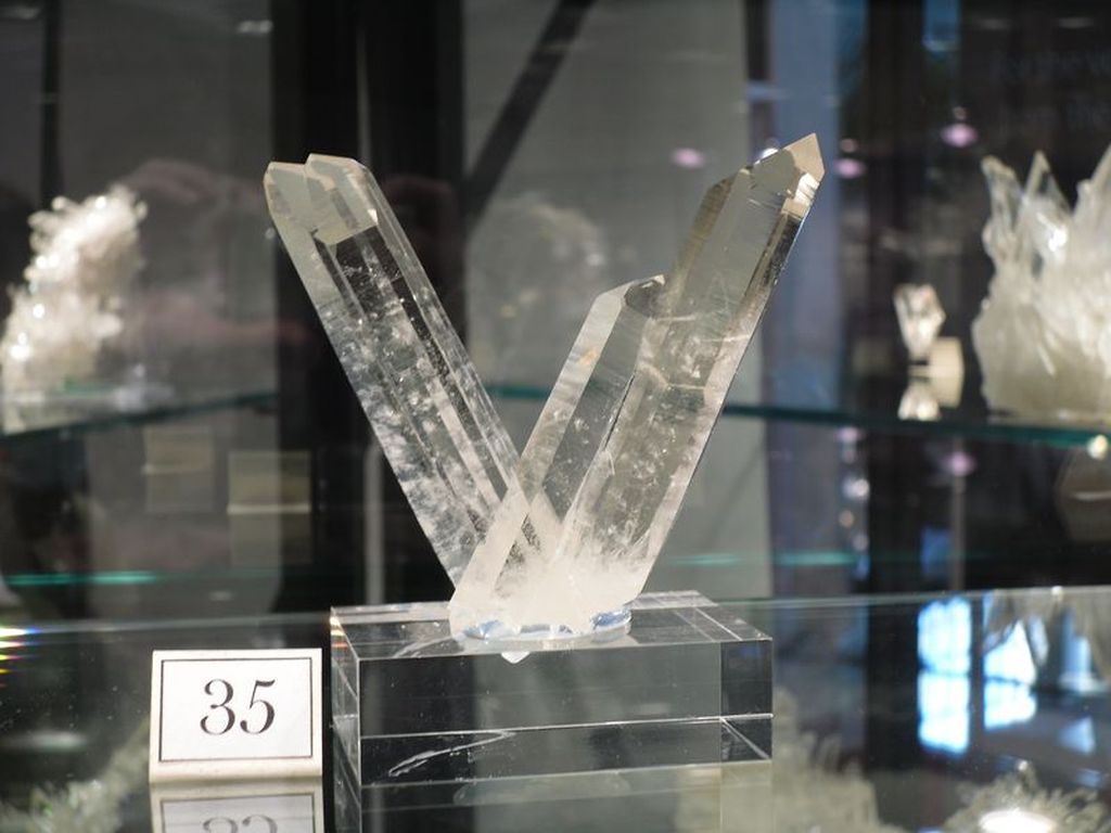 Quartz de la mine de La Gardette.