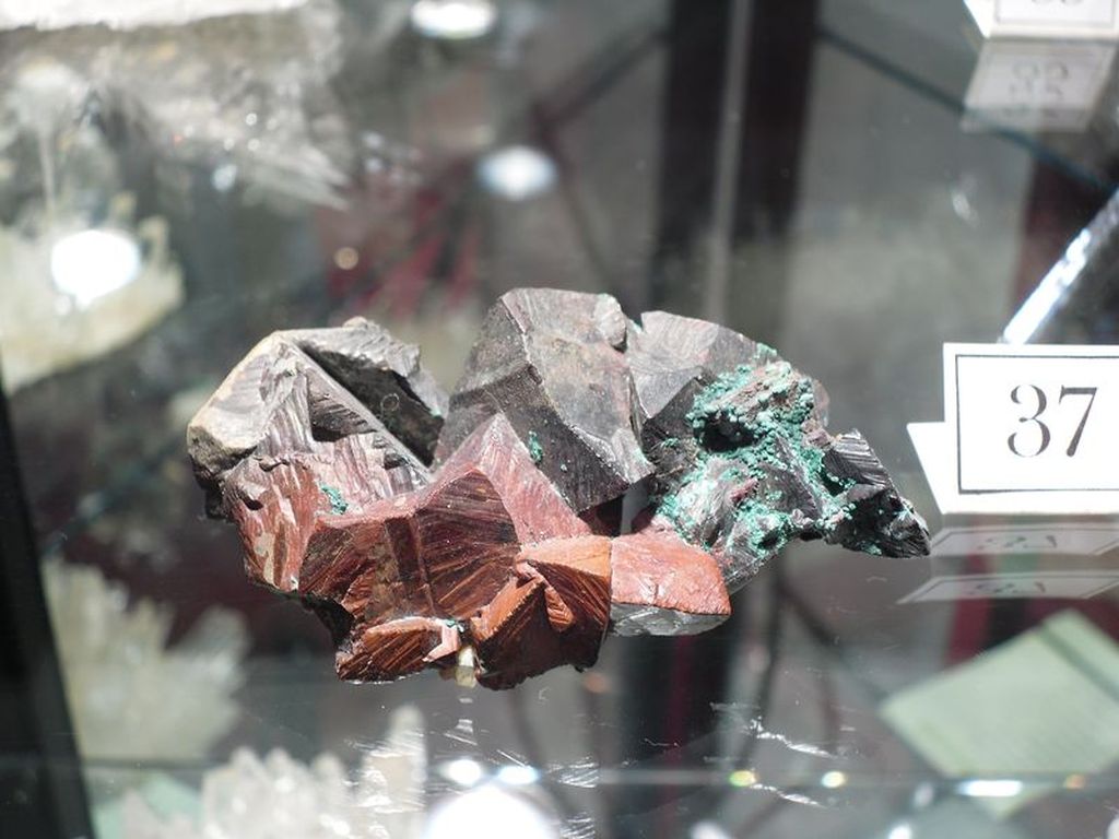 Chalcopyrite de La Gardette, Bourg d'Oisans, Isère.