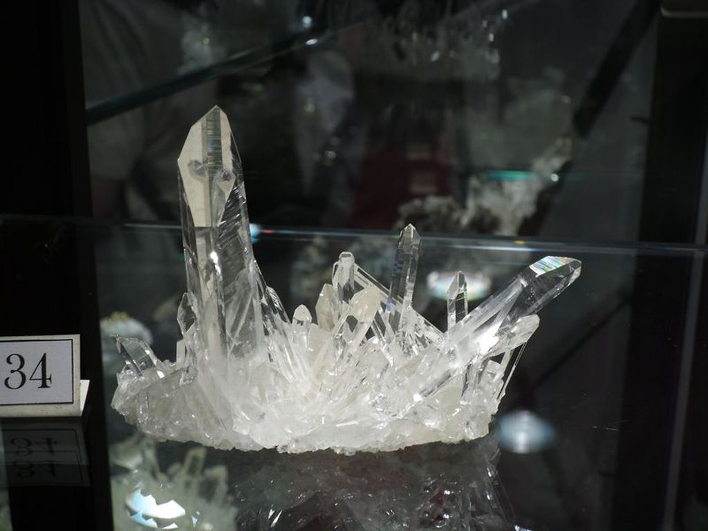 Quartz de La Gardette en Oisans (Isère).