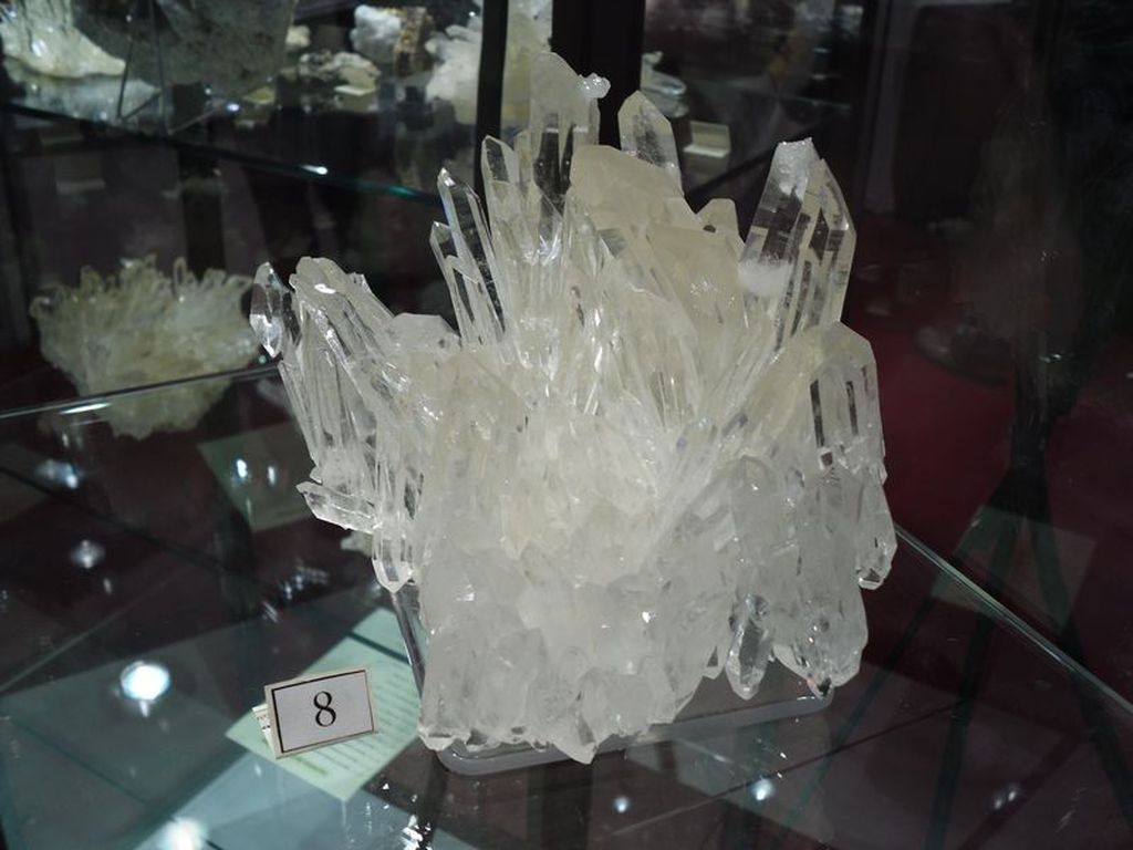 Macle de quartz de la mine de La Gardette (Oisans).