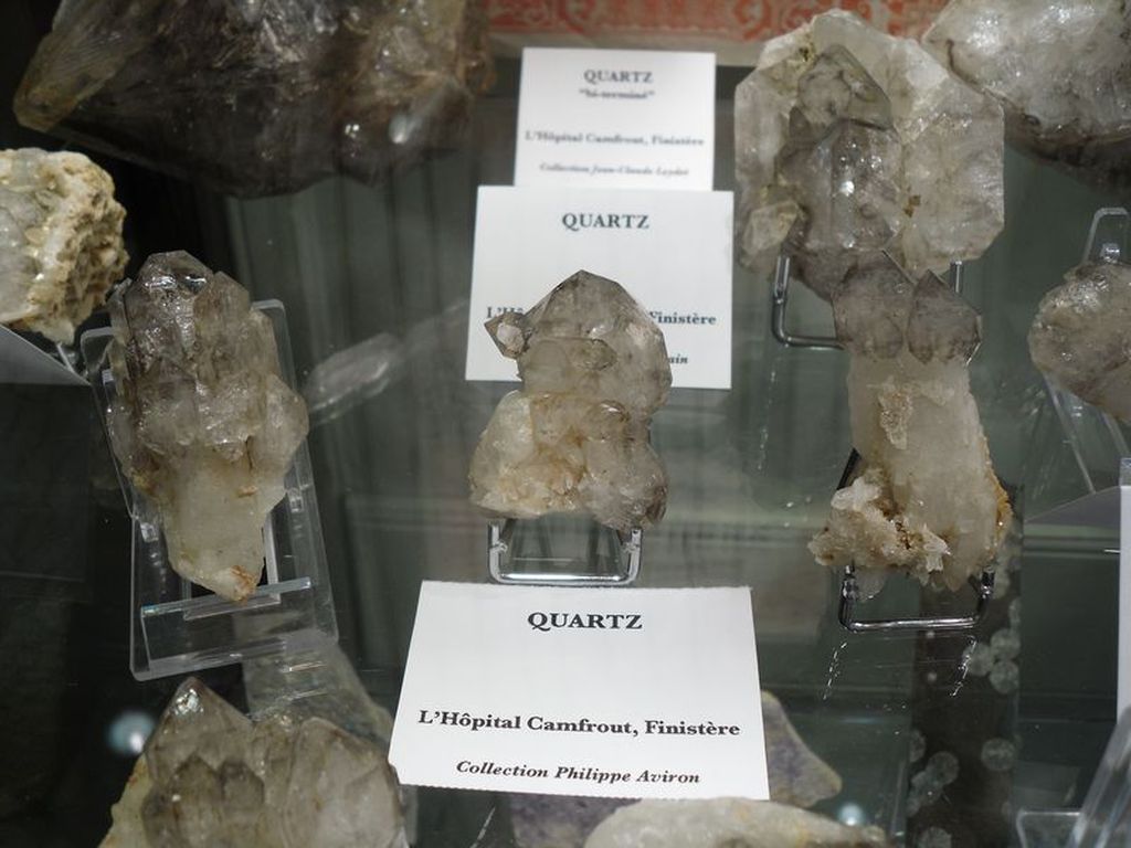 Quartz de l'Hôpital Camfrout (Finistère).