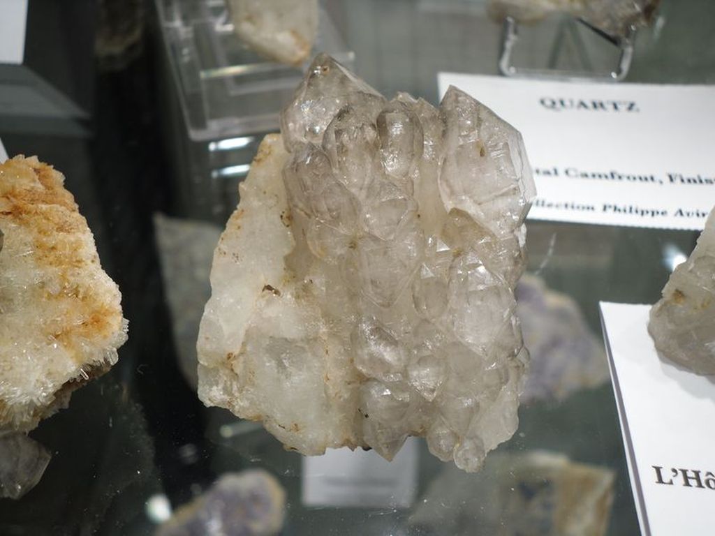 Quartz de l'Hôpital Camfrout (Finistère).