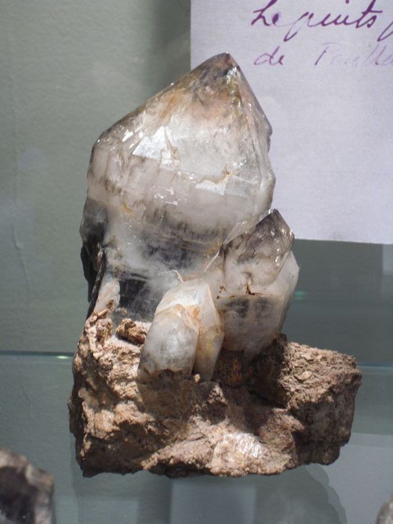 Quartz de l'Hôpital Camfrout (Finistère).