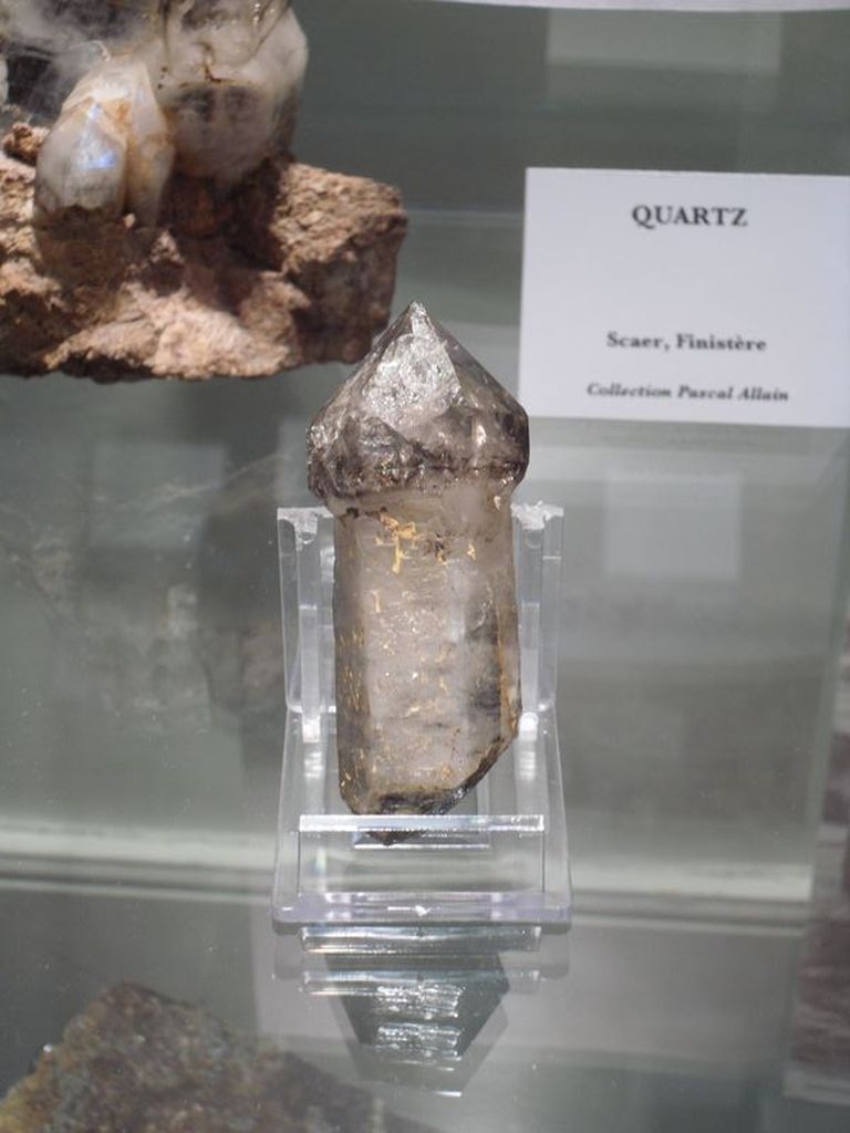 Quartz de l'Hôpital Camfrout (Finistère).