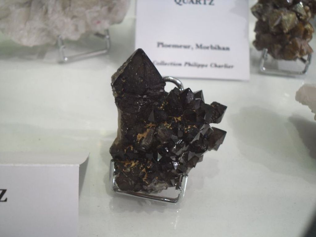 Quartz morion de Ploemeur.