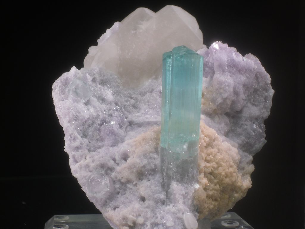 Tourmaline bleu-vert (Afghanistan).